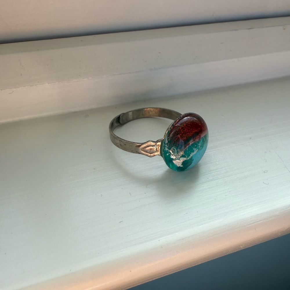 Multicolor Adjustable Ring - Picture 2 of 3